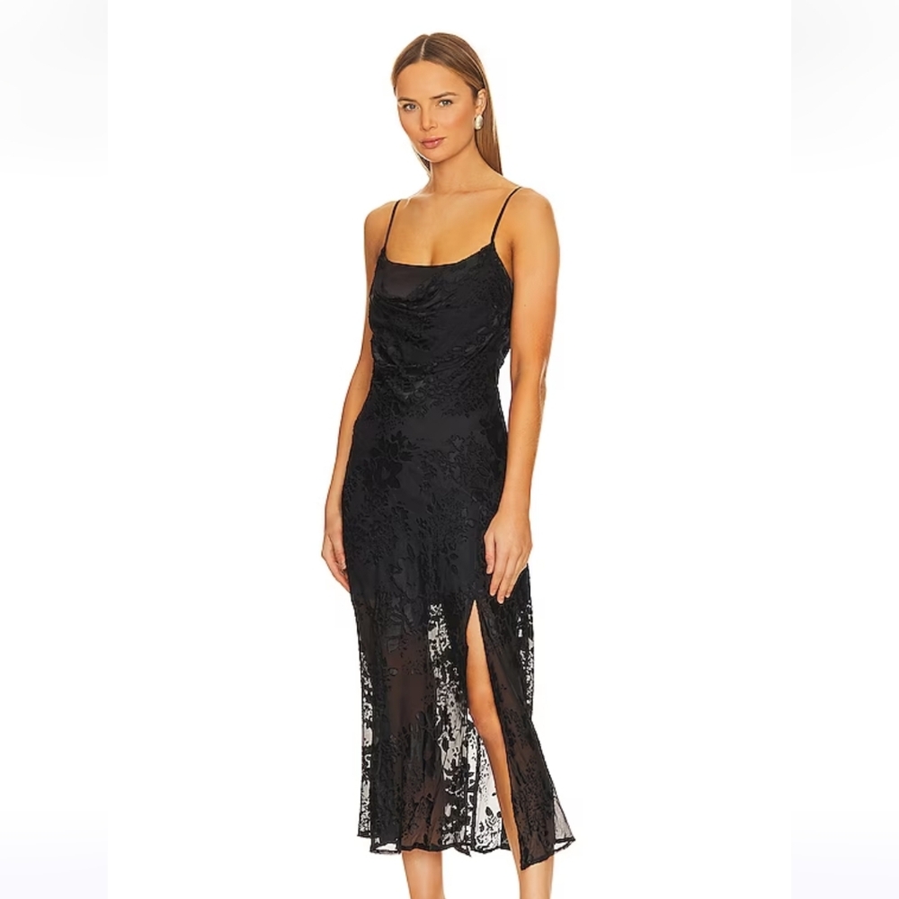 Aubrielle dress in black by ASTR the label